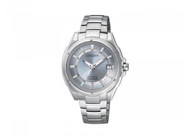 FE6040-59M - Citizen SUPER Titanio/Azzurro Donna 604 